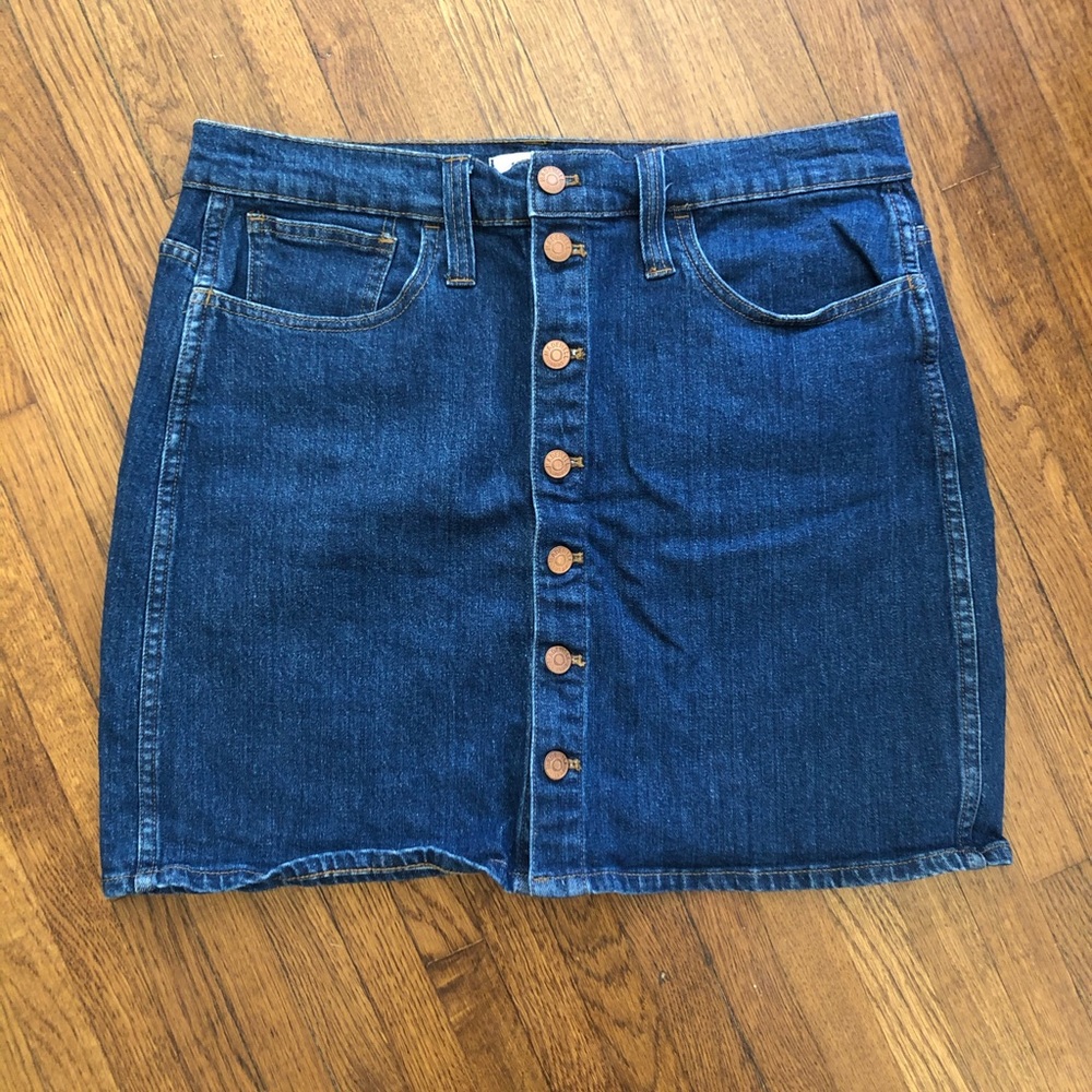Madewell denim mini